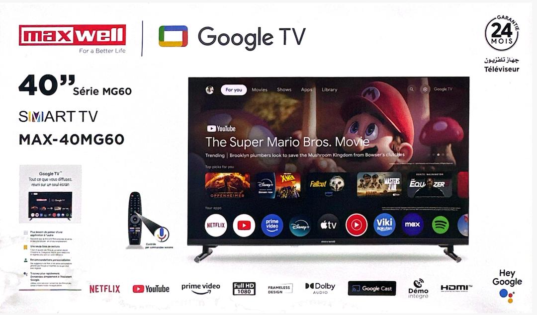 Televisions Maxwell 40" smart google
