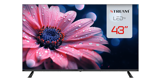Télévisions 43 poucs LED stream