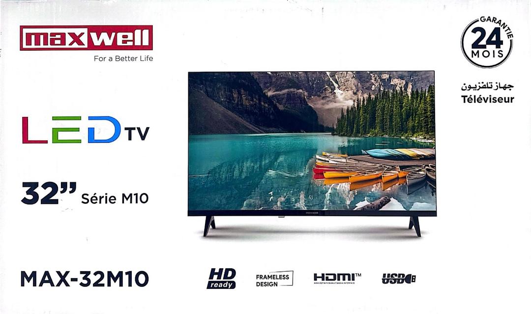 Télévisions MAXWELL 32 Poucs Simple