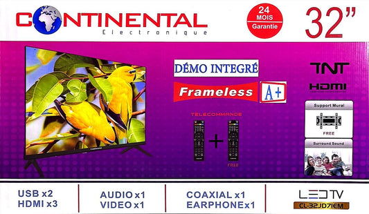 TV LED 32" SIMPLE + DEMO INTEGRE